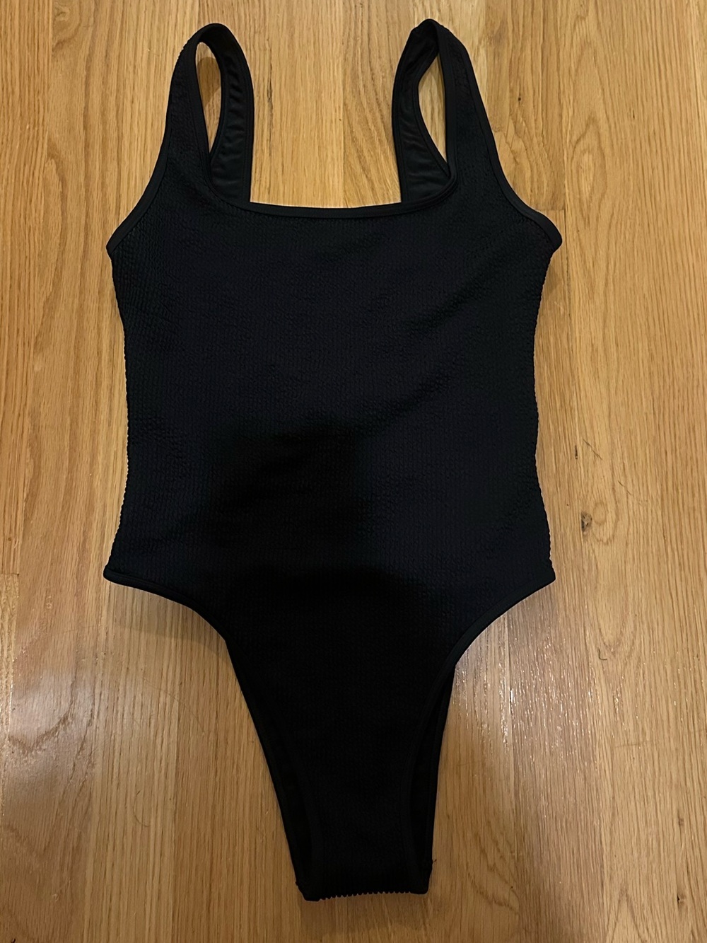 Abercrombie Ribbed One Piece Swimsuit